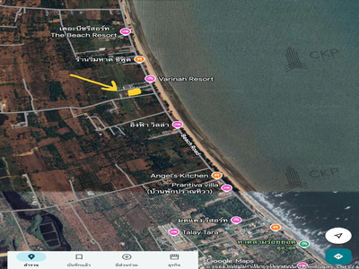 ที่ดินเปล่า ติดหาดสามร้อยยอด เพียง 30 เมตร ใกล้ที่ท่องเที่ยวและตล