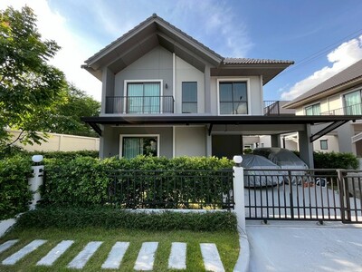 ขายบ้านเดี่ยว 2 ชั้น มบ. เพฟ ปิ่นเกล้า-ศาลายา  ขนาด 55 ตรว. 3นอน 