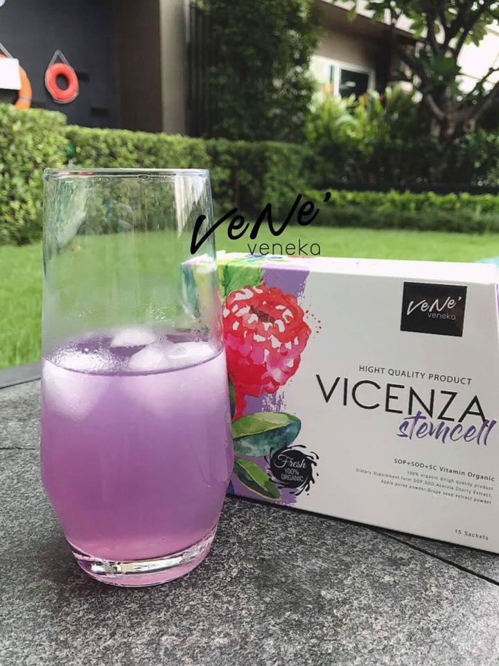 Vena Vicenza Stemcell เวเน่ อาหารเสริมเสต็มเซลล์ออแกนิคสูตรเข้มข้น