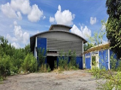 รพ.พญาไทบ่อวิน 4.0 กม. ขายที่ดินพร้อมโรงงาน พร้อมใบรง. 18ไร่ 50 ต