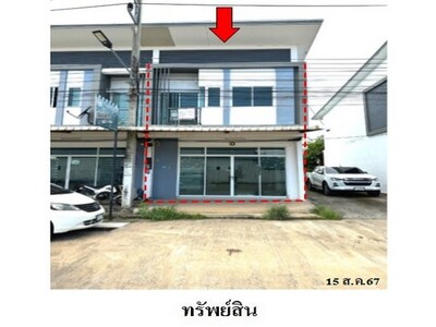 อาคารพาณิชย์โครงการ บ้านสวนพฤกษา เดอะคอร์เนอร์ โป่งไผ่ จ.ปราจีนบุ