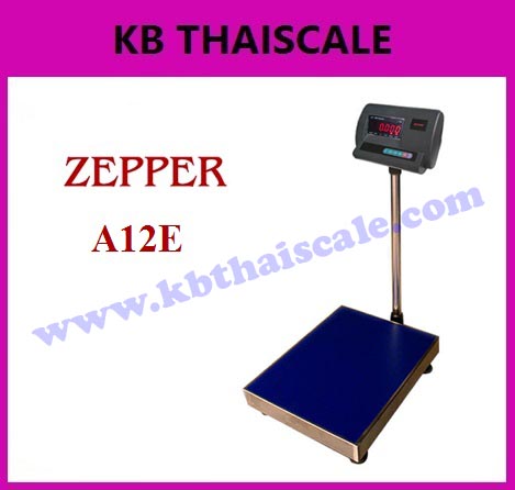 เครื่องชั่งดิจิตอล เครื่องชั่งตั้งพื้น 30-500 กิโลกรัม ยี่ห้อ Zepper รุ่น A12E ส่งฟรี กทม.