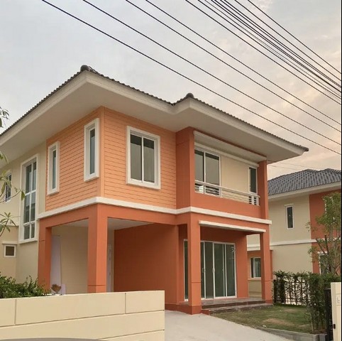 S2170 ให้เช่าบ้านเดี่ยว 2 ชั้น โครงการดีไลท์ บางขุนเทียน ชายทะเล 32 ใกล้บิ๊กซีพระราม 2
