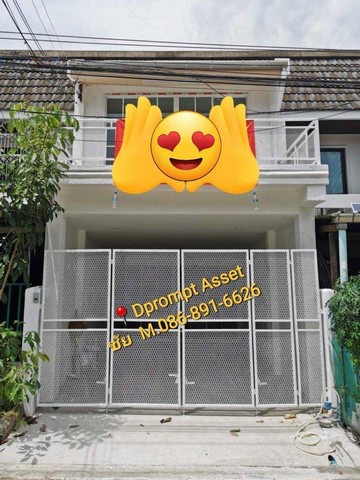 ขายบ้าน ทาวน์เฮ้าส์2ชั้น เพชรเกษม วิลล่า ต้นซอย พิเศษฟรีแอร์1เครื่อง