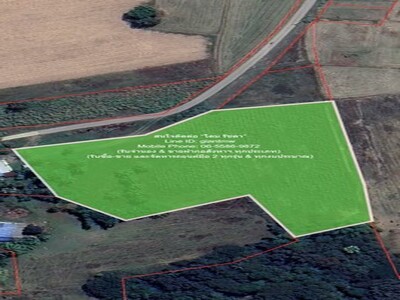 //ถูกสุด//ขายที่ดินเปล่าติดถนน (ระดับถนน) 7 ไร่ ใกล้ท่าอากาศยานโพ