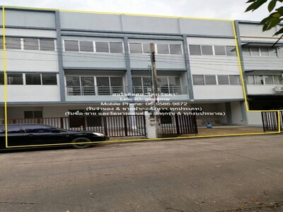 ขายทาวน์โฮม 3 ชั้น 2 คูหาติดกัน ห่างถนนหทัยราษฎร์ 100 ม. 44 ตร.ว.