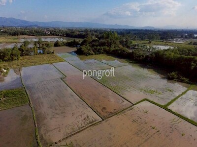 ขายที่ดินผืนใหญ่ เชียงใหม่ – สันกำแพง  เนื้อที่รวม 8 ไร่ ขายรวม 3