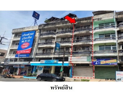 ขายอาคารพาณิชย์ ถ.ราษฎร์อุทิศ ต.หาดใหญ่ อ.หาดใหญ่ จ.สงขลา