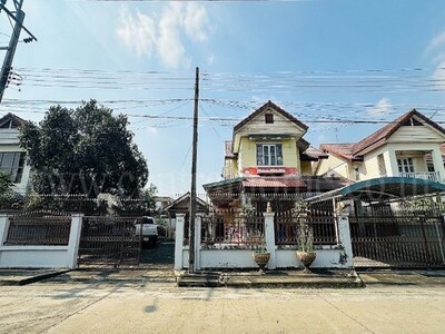 บ้านเดี่ยว 124 ตร.วา หมู่บ้าน สุชา - บางบัวทอง ทำเลดี หลังใหญ่