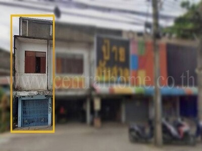 อาคารพาณิชย์ ติดถนน กรุงเทพ - นนทบุรี 1 ราคาถูก ทำเลดี 