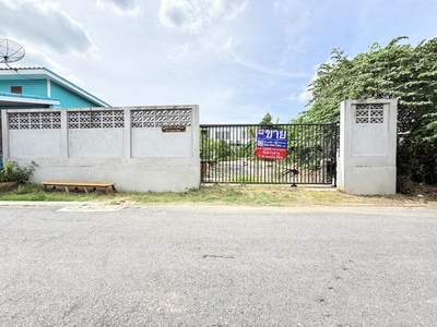 ขายที่ดิน ทวีวัฒนา กาญจนาภิเษก 22 ถมสูง รั้วคอนกรีต 63 ตรว.