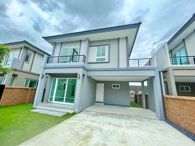 เหมาะอยู่อาศัย บ้าน2 ชั้น เฟอร์ฯครบ 3 นอน ตลาดฟ้ารังสิตคลอง 2 700