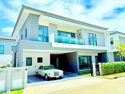 ใกล้รร.นานาชาติคอนคอร์เดียน 800 ม บ้านเดี่ยวหรู 4 นอน MRTลาซาล