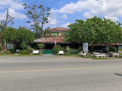ขายบ้าน ทำเลค้าขาย อ.มะขาม จันทบุรี ใกล้ตลาด โรงเรียน เซเว่น 