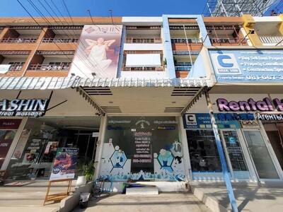  ขาย อาคารพาณิชย์ หัวหิน อยู่ในแหล่งพาณิชยกรรม ติดถนนเพชรเกษม  