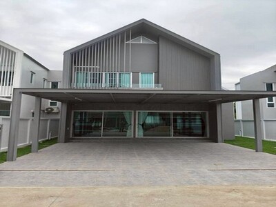 บ้านใหม่ 2 ชั้น สไตล์โมเดิร์นนอร์ดิก พร้อมอยู่ทันที สันทราย