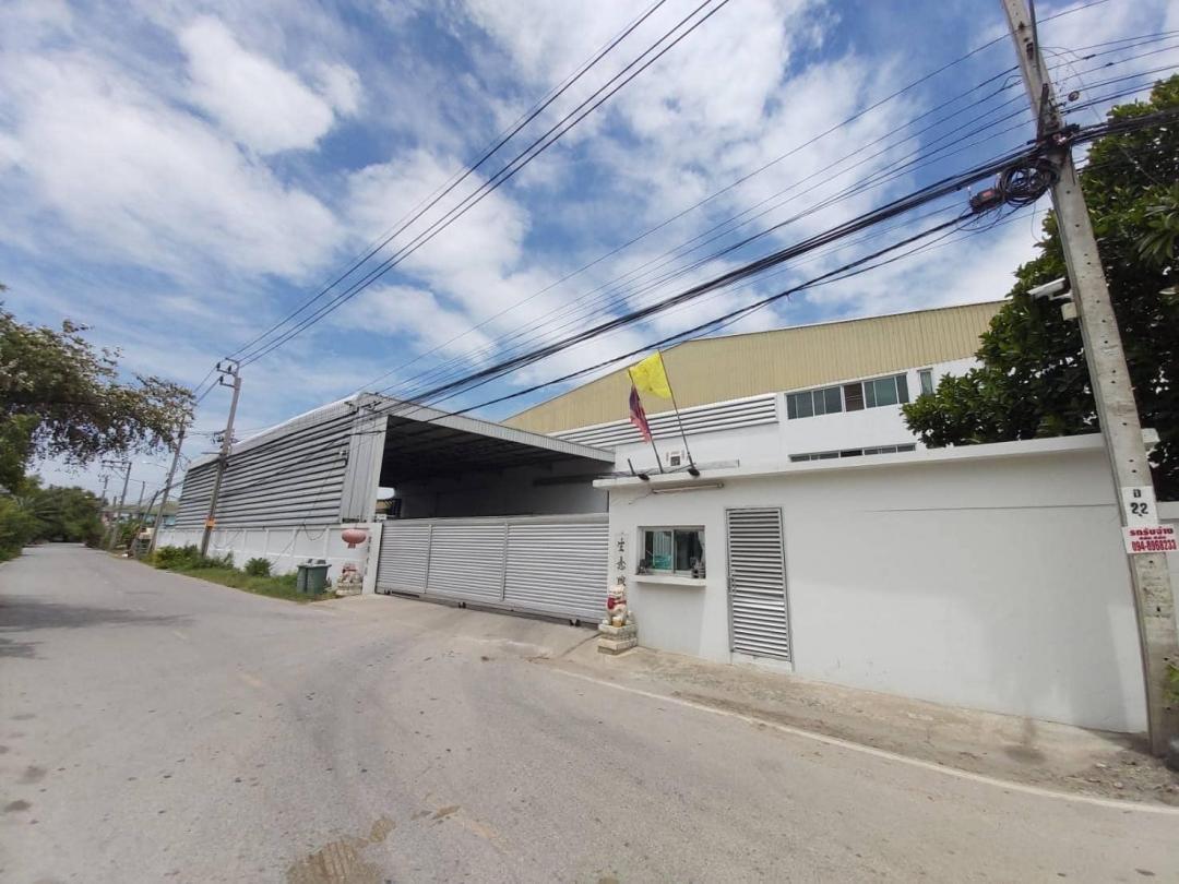 EPL-WH0446 ให้เช่าโกดังพร้อมออฟฟิศ 4 ชั้น ย่านบางบัวทอง ถนนกาญจนาภิเษก พื้นที่ 7,600 ตารางเมตร พื้นที่สีม่วง มีใบ อนุญาต ร.ง 4 