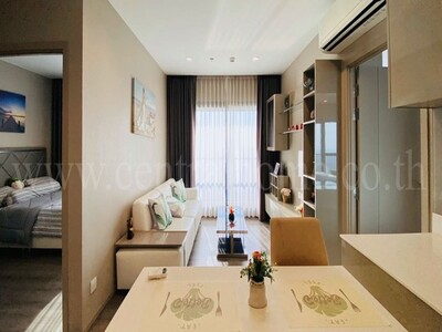 คอนโด เดอะ โพลิแทน รีฟ วิวแม่น้ำแบบ Panorama เฟอร์นิเจอร์ครบ 