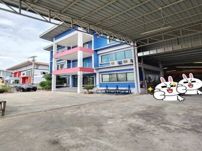 โรงงาน พร้อม โกดัง ออฟฟิศ3ชั้น บนพื้นที่เกือบ3ไร่