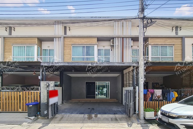 ทาวน์โฮม 2 ชั้น วิลเลต ไลท์ ราชพฤกษ์-ปิ่นเกล้า ต่อเติมครบพร้อมอยู่ ทำเลดีบนถนนสวนผัก