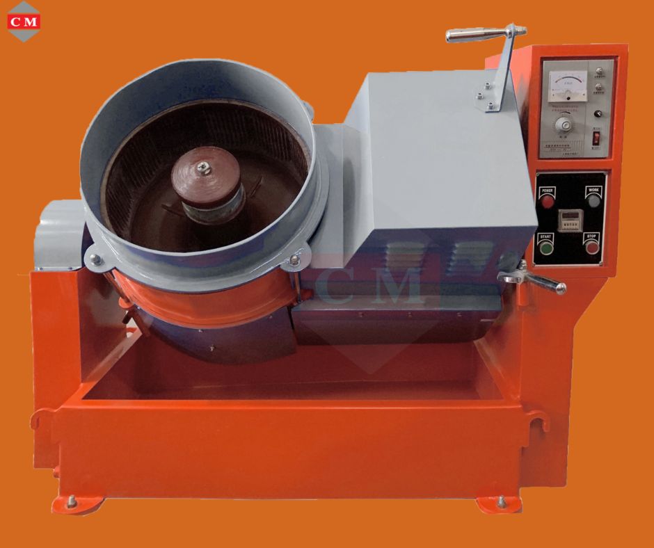  เครื่องขัดผิวโลหะแบบจานหมุน  (CENTRIFUGE FINISHING MACHINE) > http://www.cminter.co.th 