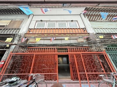 ให้เช่าตึกแถว2ชั้น144ตร.ม.ย่านเยาวราชทรงวาด ใกล้MRTวัดมังกร