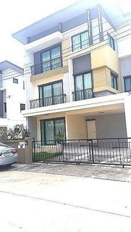 BH1682 ให้เช่าบ้านเดี่ยวตกแต่งหรู 3ชั้น โกลเด้น เพรสทีจ วัชรพล- สุขาภิบาล5