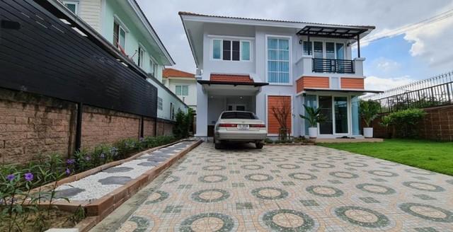 ให้เช่าบ้านเดียว 2ชั้น ถนนราชพฤกษ์ นนทบุรี โครงการคาซ่าวิลล์ ราชพฤกษ์-รัตนาธิเบศร์1 ขนาด 3 ห้องนอน 3 ห้องน้ำ พร้อมเฟอร์นิเจอร์