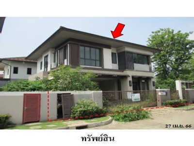 ขายบ้านเดี่ยวมือสอง เขตสายไหม กรุงเทพมหานคร  โครงการ เศรษฐสิริ วั