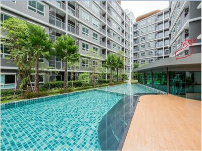 ขายลดเหลือ1.39ล.ห้อง1Bed30ม.ชั้น2 คอนโดเดอะทรัสต์ อมตะ-ชลบุรี