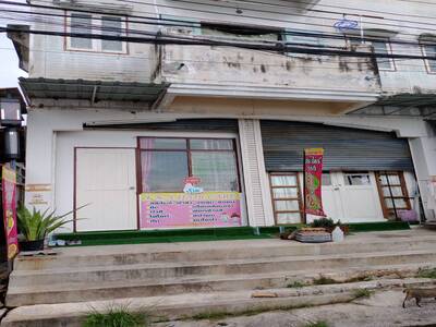 ขายตึกอาคารพาณิชย์ 3 ชั้น 2คูหา36วาทำเป็นหอพัก 14ห้อง เทพารักษ์ ก