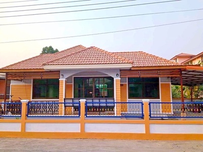 บ้านเดี่ยว62ตร.วา จัดเต็มเฟอร์ บิ๊กซี อยุธยา ตลาดจอมพล 3.2กม 3นอน