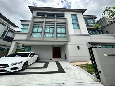  4 ห้องนอน 4 ห้องน้ำ 2 ที่จอดรถ โครงการ THE SONNE ศรีนครินทร์-บาง