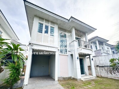 ขายบ้านเดี่ยว 2 ชั้น พร้อมอยู่ ในโครงการหมู่บ้าน บางขุนเทียนชายทะ