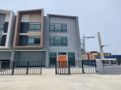 ให้เช่าโกดัง พร้อมโฮมออฟฟิศ 3 ชั้น 450 ตร.ม บางใหญ่ นนทบุรี ซอยกั