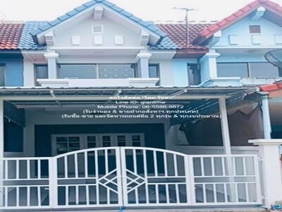 ขายทาวน์เฮ้าส์ 2 ชั้น (รีโนเวทใหม่) ซ.รามคำแหง 184 (สถานีเคหะราม)