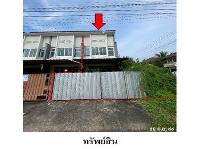 ขายทาวน์เฮ้าส์ โครงการ ฉัตรแก้ว ต.ควนลัง อ.หาดใหญ่ จ.สงขลา