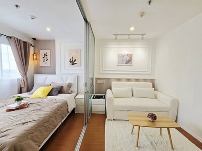 ขายพร้อมคนเช่า คอนโด ลุมพินี เมกะซิตี้ บางนา รีโนเวทใหม่ 