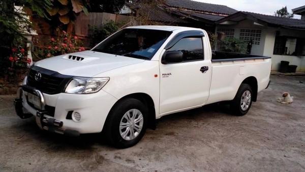 ขายรถบ้าน กระบะหัวเดียว HILUX VIGO CHAMP2013  เครื่อง2500 กระจกไฟฟ้า เซ็นทรัลล๊อค ไมล์น้อย