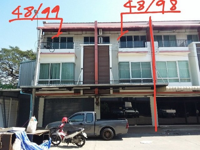 ขายอาคารพาณิชย์ โครงการ  ขวัญเจริญแลนด์ บางกรวย-ไทรน้อย  PSC10403 