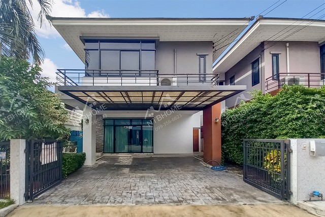 บ้านแฝด 2 ชั้น เปี่ยมสุข บางบัวทอง-พิมลราช (ซอยกรมที่ดินบางบัวทอง) พร้อมอยู่