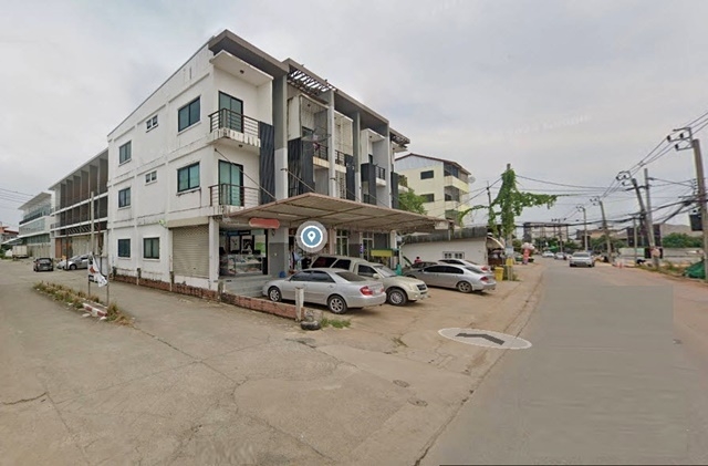 ตลาดพระเงิน กันตนา ให้เช่าอาคารพาณิชย์ 3ชั้น 24ตรว. 192ตรม. 4นอน 3น้ำ โฮมออฟฟิศ ตลาดน้ำบางคูลัด 