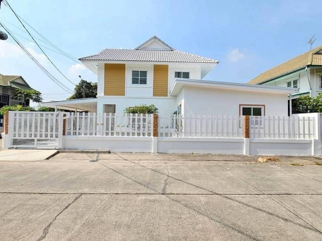 ขายด่วน มบ.พฤกษา 3 ริมคลอง 4 (ซ.วัดลาดปลาดุก)  บ้านแฝด 5 ห้องนอน ใกล้เซ็นทรัลเวสต์เกต , รถไฟฟ้าสายสีม่วง 