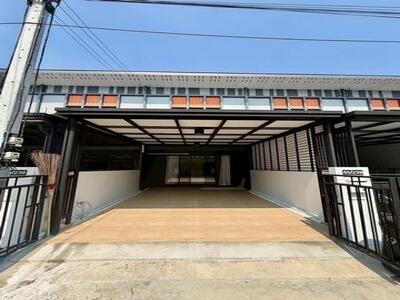 ให้เช่าทาวน์เฮาส์ 2 ชั้น 16 ตร.ว. หมู่บ้าน maple ราชมงคล คลอง 6