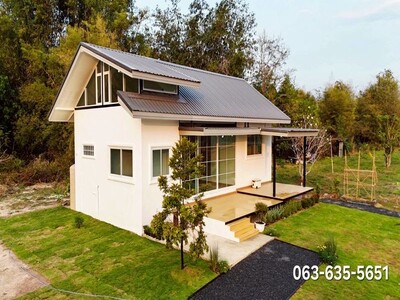 ขายบ้านสวน 1 ไร่ 38 ตรว. ต.บ้านนา อ.บ้านนา จ.นครนายก