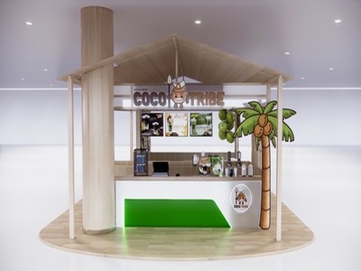 เซ้งกิจการร้านน้ำมะพร้าว ร้านในเซ็นทรัลเวสต์เกต การันตีลูกค้าแน่น