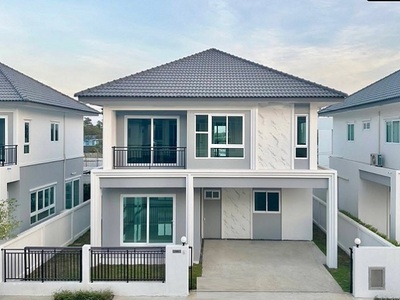  ให้เช่าบ้าน 4 นอน 3 น้ำ ใกล้แม็ค ม.เทคโนโลยีมหานคร บิ๊กซี หนองจอ