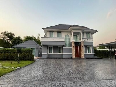 บ้านเดี่ยว 2ชั้น บ้านสวนเนรมิตร ถนนเพิ่มสิน ออเงิน-รามอินทรา สายไ