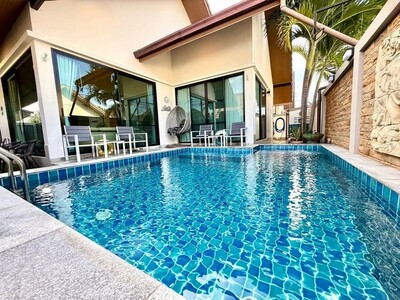 บ้านเดี่ยวชั้นเดียว สไตล์โมเดิร์นรีสอร์ท มบ.เดอะเมเปิ้ล ห้วยใหญ่ 