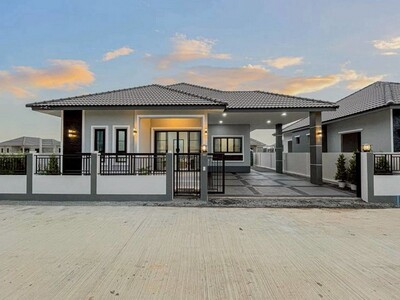 บ้านเดี่ยวสร้างใหม่ ทำเลทอง เดินทางสะดวก ดอยสะเก็ด